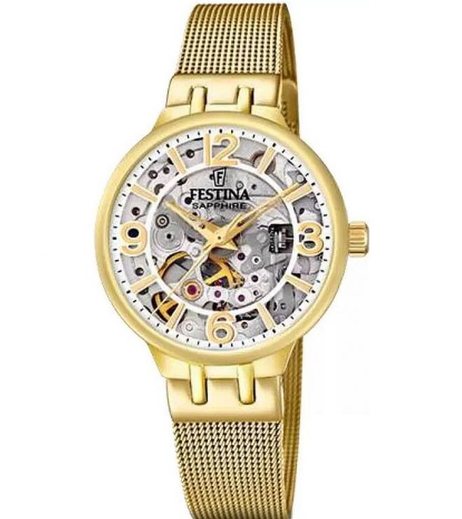 Dámské hodinky Festina Automatic Skeleton F20580/1