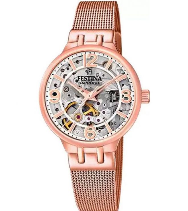 Dámské hodinky Festina Automatic Skeleton F20581/2