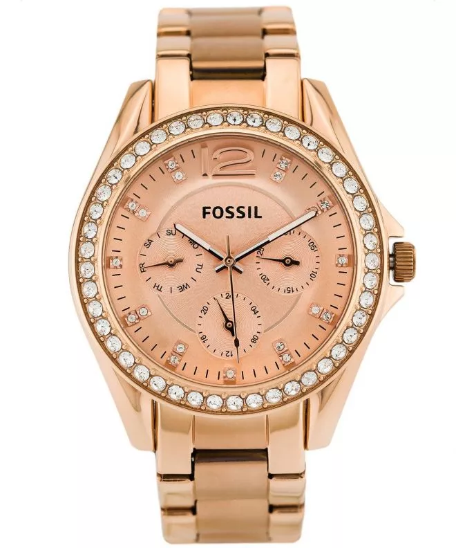 Dámské hodinky Fossil Classic Rosegold ES2811 ES2811