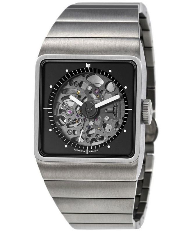 Hodinky Lip Big TV Titanium Automatic Skeleton 671656