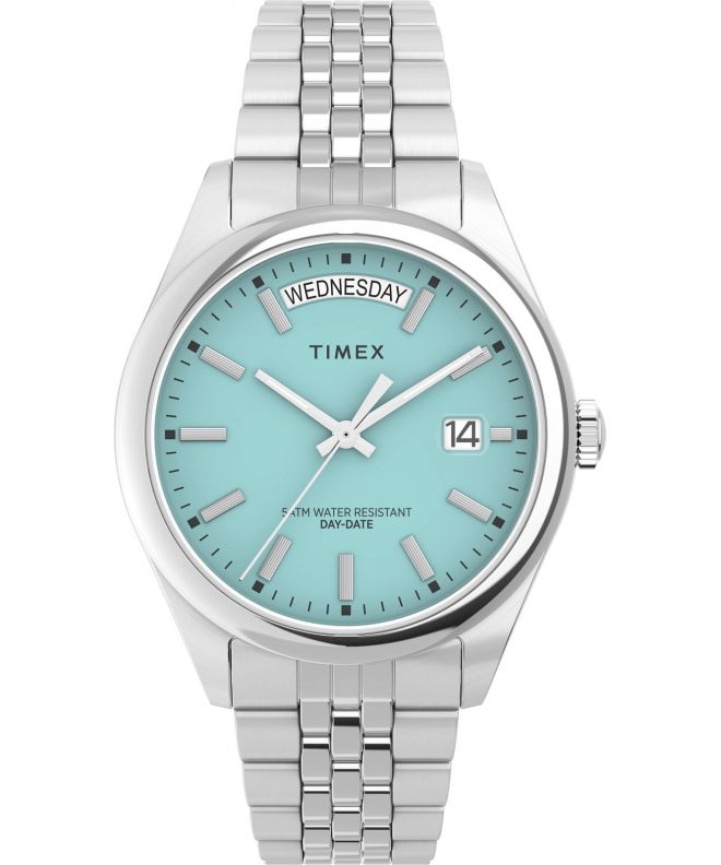 Hodinky Timex Legacy Day and Date Tiffany Blue