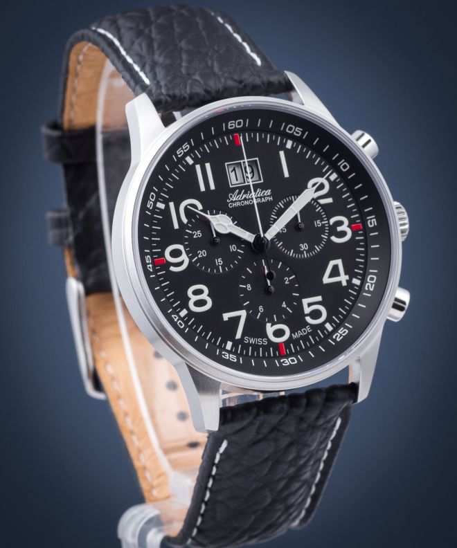 Pánské hodinky Adriatica Aviator Chrono A1076.5224CH A1076.5224CH