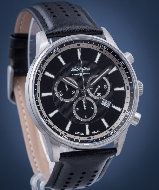 Pánské hodinky Adriatica Titanium Chronograph A8281.4216CH
