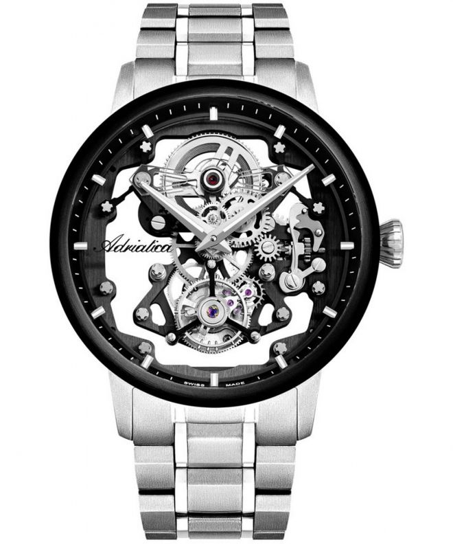 Hodinky Adriatica Tourbillon Skeleton Limited Edition A8888.4114M (8888.4114M)