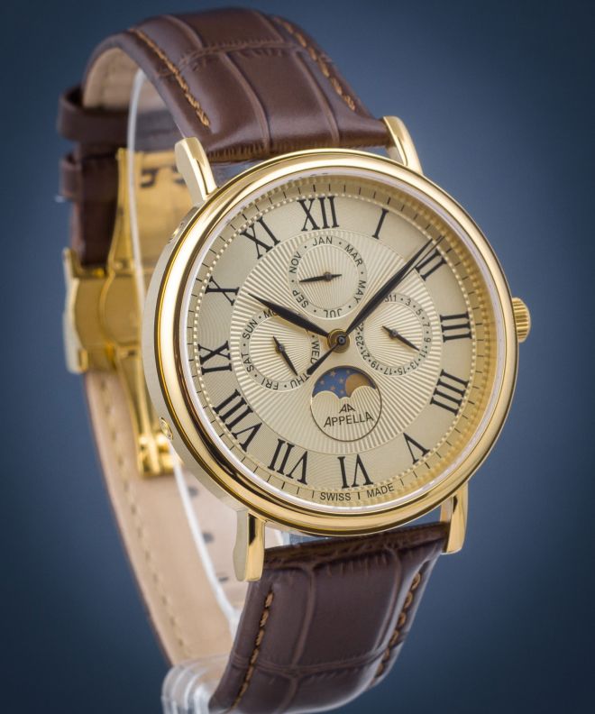 Hodinky Appella Moonphase L70004.1B31QF
