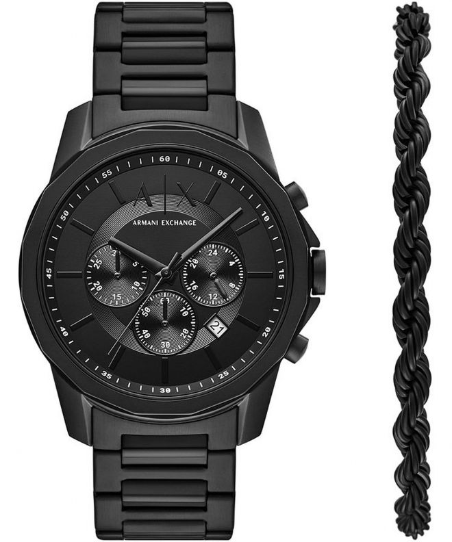 Hodinky Armani Exchange Banks Chronograph SET AX7163SET