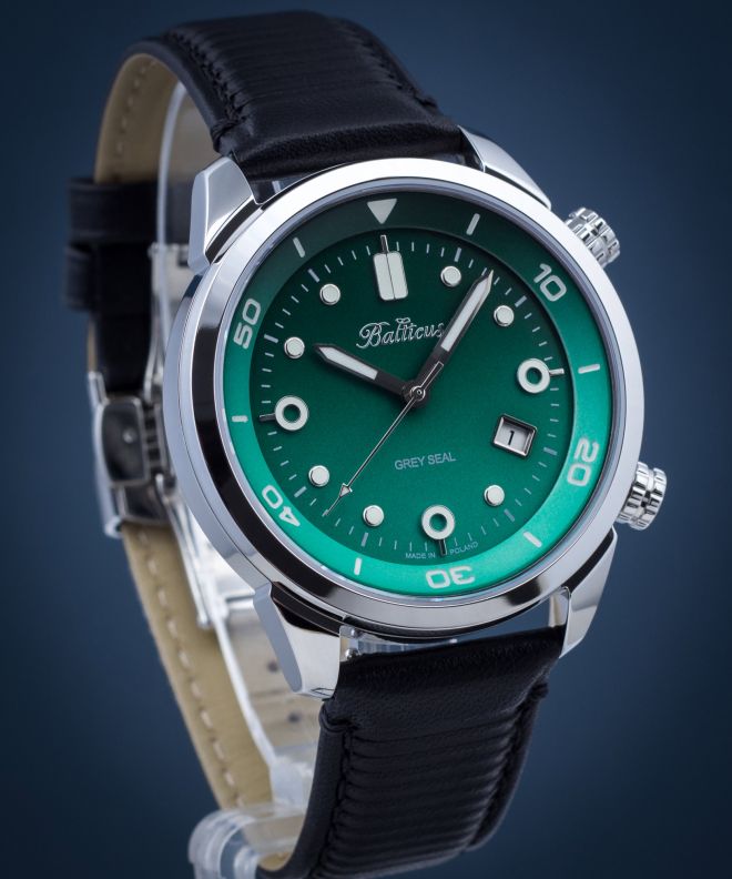Pánské hodinky Balticus Grey Seal III Limited Edition BLT-BALGSGRN BLT-BALGSGRN