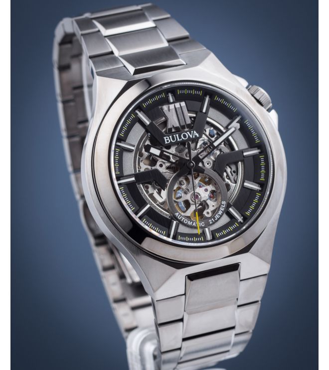 Pánské hodinky Bulova Classic Skeleton Automatic 98A179