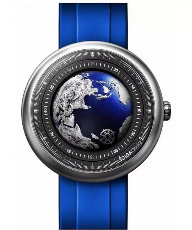 Hodinky Ciga Design Blue Planet GPHG Titanium U031-TU02-W6U