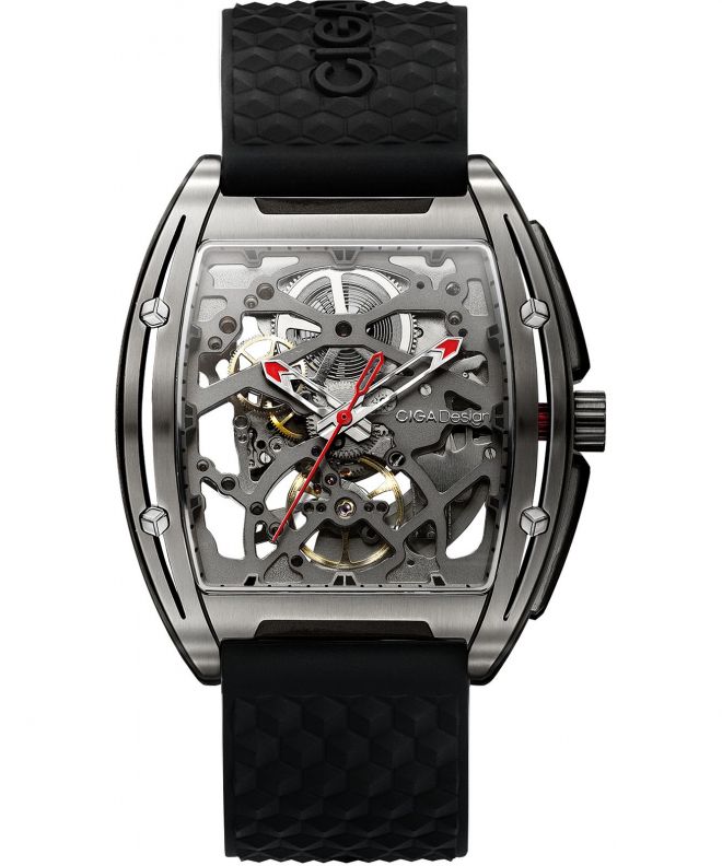 Pánské hodinky Ciga Design Z-Series Titanium Skeleton Automatic Z031-TITI-W15BK Z031-TITI-W15BK