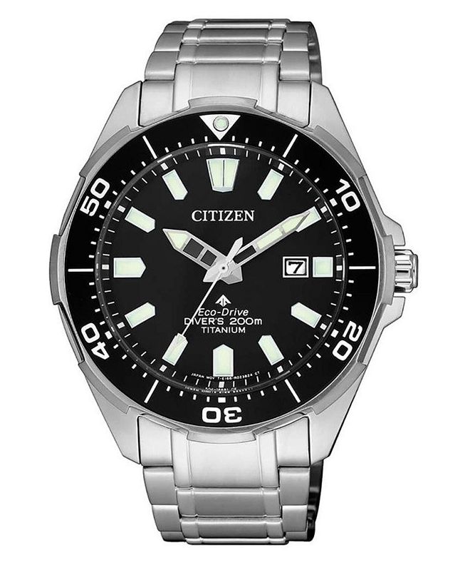 Hodinky pánské Citizen Promaster Professional Diver Titanium Eco-Drive BN0200-81E