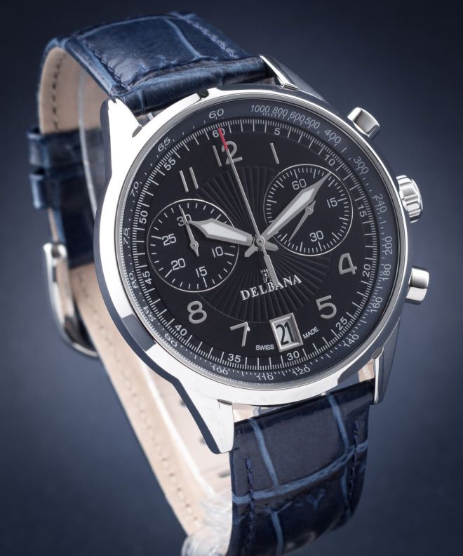 Pánské hodinky Delbana Retro Chronograph 41601.672.6.044 41601.672.6.044