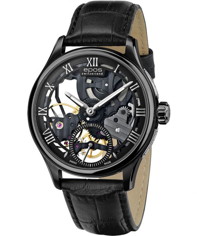 Pánské hodinky Epos Originale Skeleton Limited Edition 3500.169.25.25.25 3500.169.25.25.25