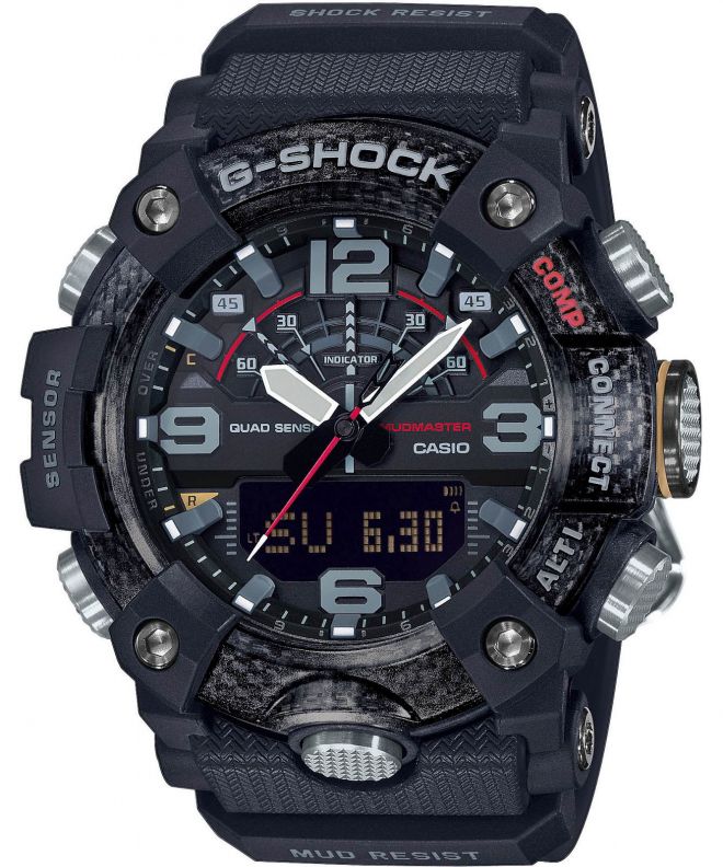 Hodinky pánské Casio G-Shock Master of G Mudmaster Carbon Core Guard Quad Sensor Bluetooth Sync GG-B100-1AER