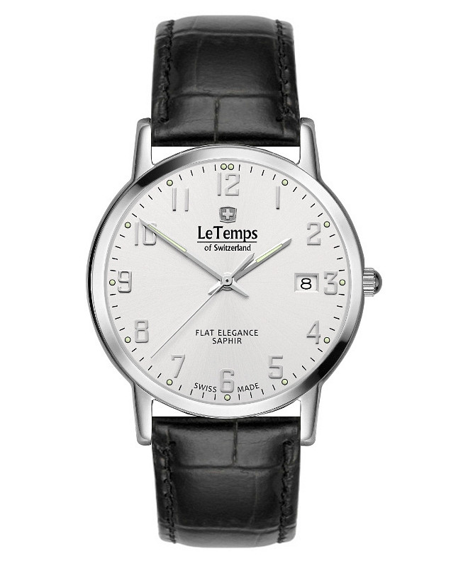Pánské hodinky Le Temps Flat Elegance LT1087.07BL01