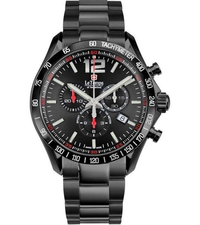 Pánské hodinky Le Temps Sport Elegance Chronograph LT1041.25BS02
