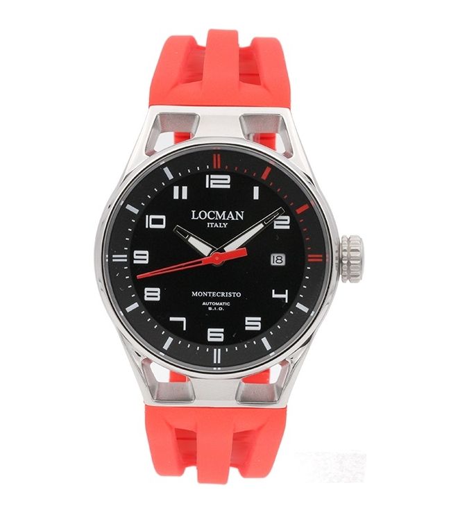 Pánské hodinky Locman Montecristo Automatic 0541A01S-00BKRDSR