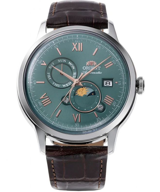Hodinky Orient Bambino Sun & Moon Automatic RA-AK0805E30B