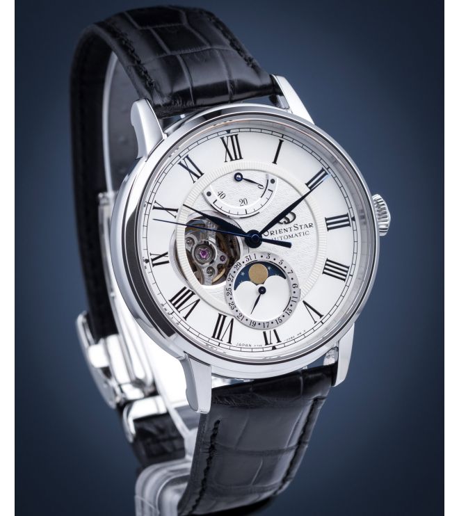 Pánské hodinky Orient Star Classic Moonphase Automatic RE-AM0001S00B