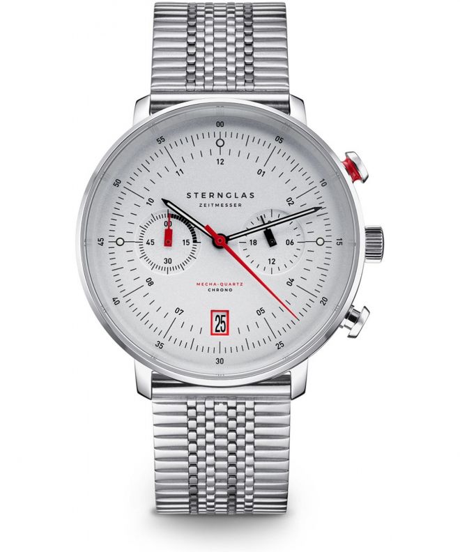 Hodinky Sternglas Hamburg Mecha-Quartz Chrono S01-HC10-ME08