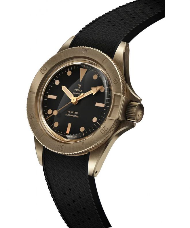 Hodinky Yema Superman Bronze CMM.10 Black Limited Edition 11.13.36.ZN.U6