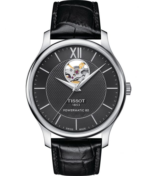 Pánské hodinky Tissot Tradition Powermatic 80 Open Heart