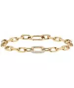 Náramek Daniel Wellington Crystal Link Gold