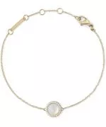 Náramek Daniel Wellington Audrey Mother of Pearl Gold