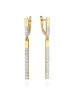 Náušnice Bonore - Zlato 585 - Diamant