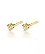 Náušnice Bonore - Zlato 585 - Diamant 0,04 ct