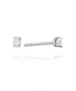 Náušnice Bonore - Bílé Zlato 585 - Diamant 0,04 ct