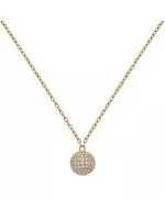 Náhrdelník Daniel Wellington Pavé Crystal Pendant Gold