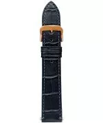Řemínek Zeppelin Navy Blue Leather