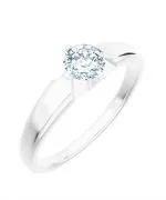 Prsten Bonore - Bílé Zlato 585 - Diamant 1 Ct
