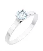 Prsten Bonore - Bílé Zlato 585 - Diamant 0,7 Ct