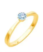 Prsten Bonore - Zlato 585 - Diamant 0,5 Ct