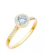 Prsten Bonore - Zlato 585 - Diamant 0,7 Ct