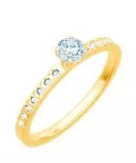 Prsten Bonore - Zlato 585 - Diamant 0,5 Ct