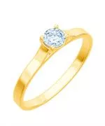 Prsten Bonore - Zlato 585 - Diamant 0,5 Ct