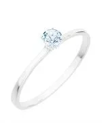 Prsten Bonore - Bílé Zlato 585 - Diamant 0,4 Ct
