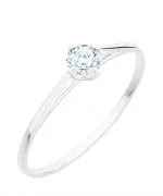 Prsten Bonore - Bílé Zlato 585 - Diamant 0,4 Ct