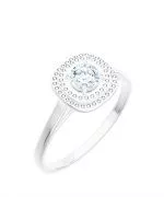 Prsten Bonore - Bílé Zlato 585 - Diamant 0,5 Ct