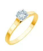 Prsten Bonore - Zlato 585 - Diamant 0,7 Ct