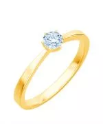 Prsten Bonore - Zlato 585 - Diamant 0,5 Ct
