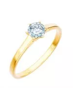 Prsten Bonore - Zlato 585 - Diamant 0,7 Ct