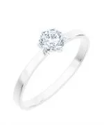Prsten Bonore - Bílé Zlato 585 - Diamant 1 Ct