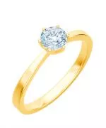 Prsten Bonore - Zlato 585 - Diamant 1 Ct