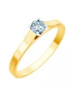 Prsten Bonore - Zlato 585 - Diamant 0,4 Ct