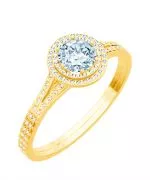Prsten Bonore - Zlato 585 - Diamant 0,7 Ct