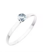 Prsten Bonore - Bílé Zlato 585 - Diamant 0,4 Ct